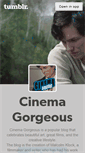 Mobile Screenshot of cinemagorgeous.com